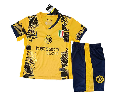 Inter Milan 3rd Kids Kit 2024/2025 - Retro Shirt Stories
