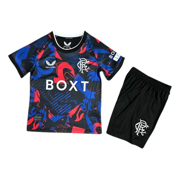 Rangers 3rd Kids Kit 2024/2025 - Retro Shirt Stories
