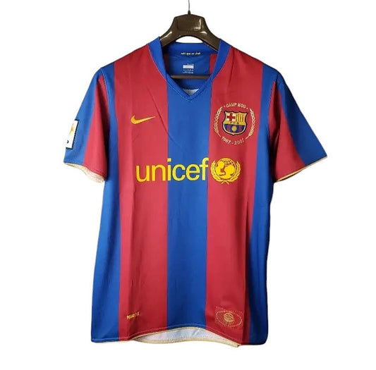 Retro Barcelona Home Shirt 2007/2008 - Retro Shirt Stories