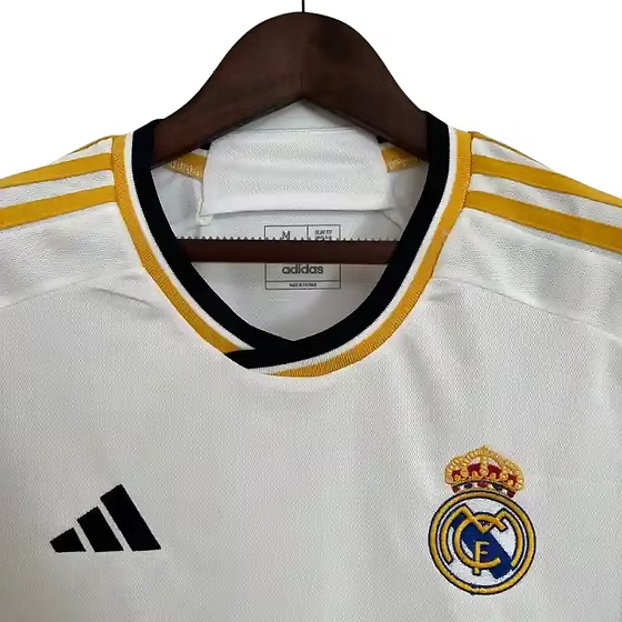 Real Madrid LS Home Shirt 2023/2024 - Retro Shirt Stories
