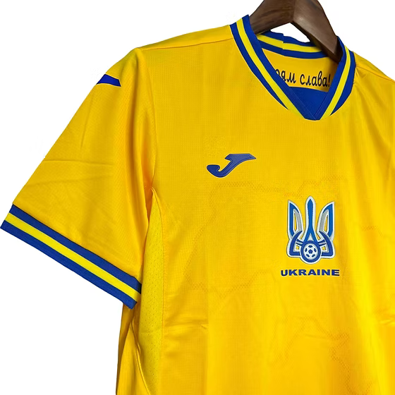Ukraine Home Shirt 2024/2025 - Retro Shirt Stories