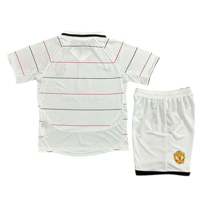 Retro Manchester United Away Kids Kit 2004/2005 - Retro Shirt Stories