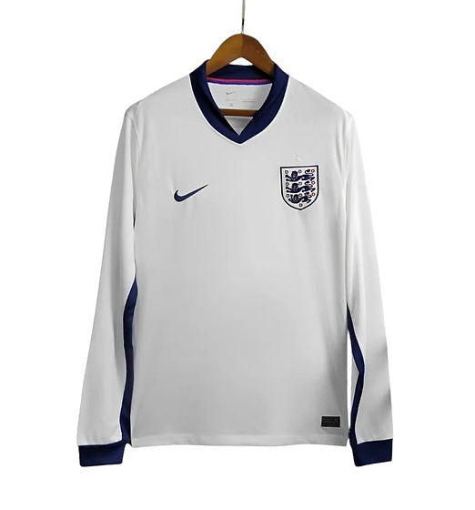 England LS Home Shirt 2024 - Retro Shirt Stories