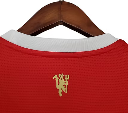 Manchester United LS Home Shirt 2021/2022 - Retro Shirt Stories