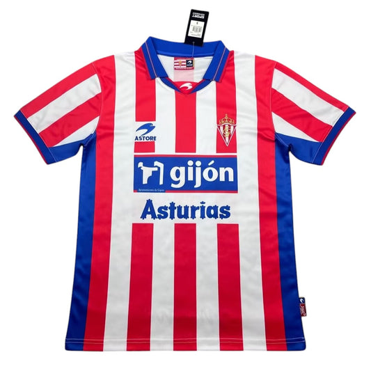 Retro Sporting Gijón Home Shirt 2002/2003 - Retro Shirt Stories