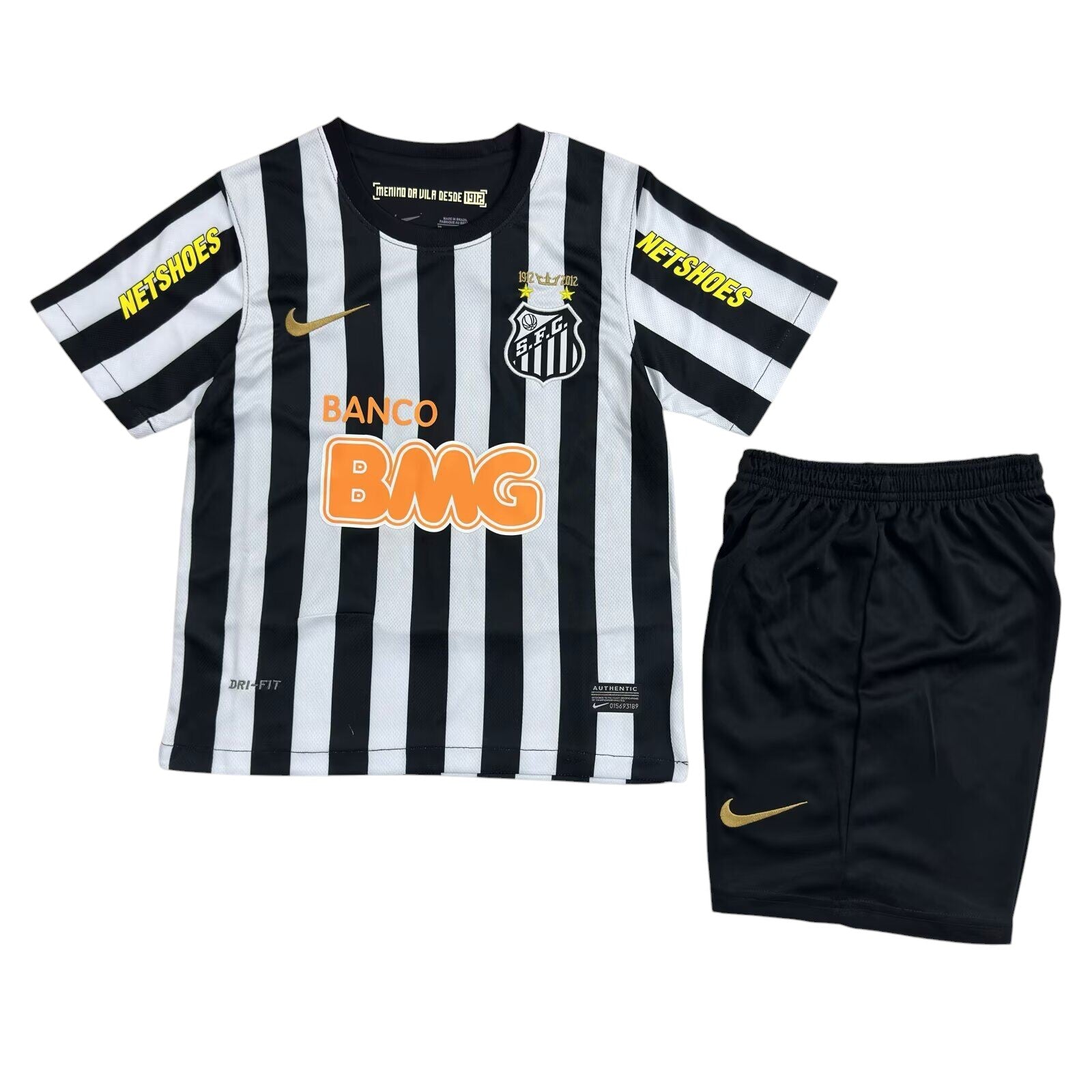 Retro Santos Away Kids Kit 2011/2012 - Retro Shirt Stories