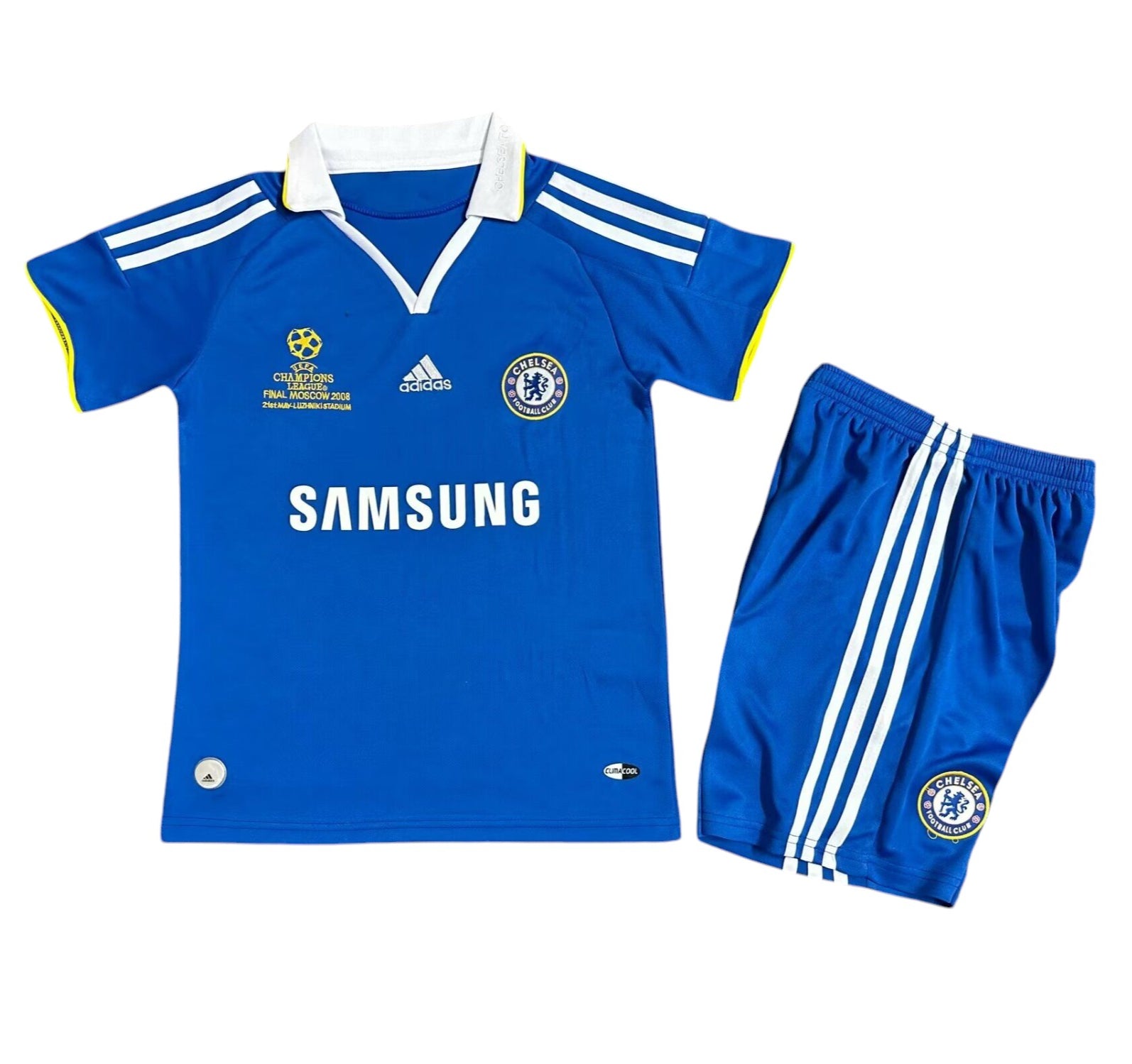 Retro Chelsea Home Kids Kit 2007/2008 - Retro Shirt Stories