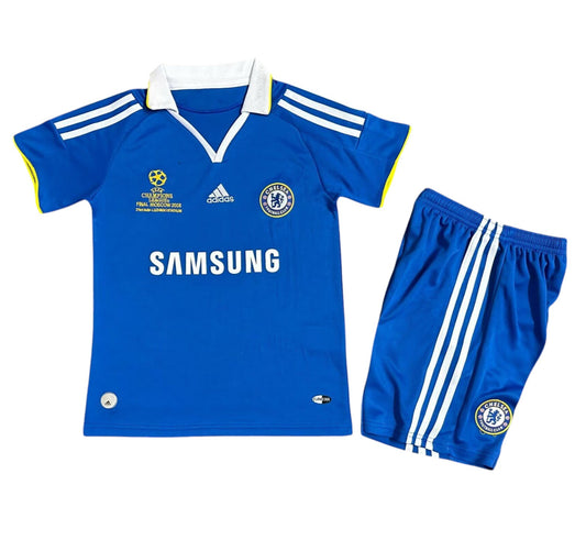 Retro Chelsea Home Kids Kit 2007/2008 - Retro Shirt Stories