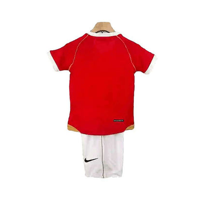 Retro Manchester United Home Kids Kit 2006-2007 - Retro Shirt Stories