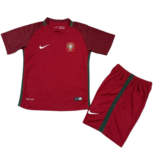 Retro Portugal Home Kids Kit 2016 - Retro Shirt Stories