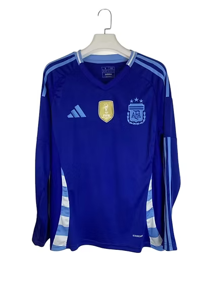 Argentina LS Away Shirt 2024 - Retro Shirt Stories