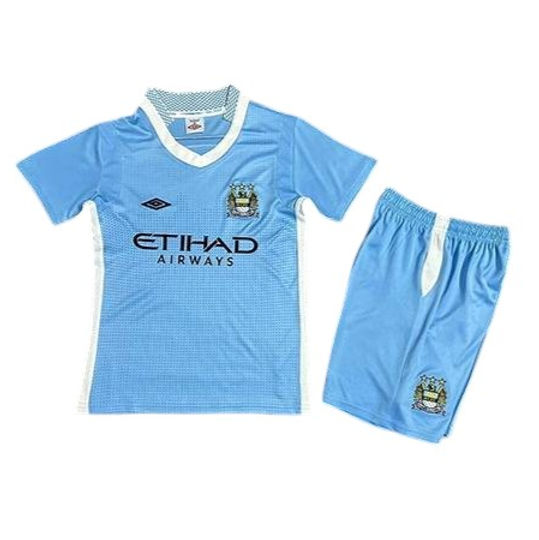Retro Manchester City Home Kids Kit 2011/2012 - Retro Shirt Stories