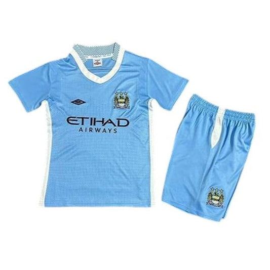 Retro Manchester City Home Kids Kit 2011/2012 - Retro Shirt Stories