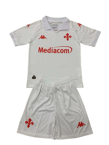 Fiorentina Away Kids Kit 2024/2025 - Retro Shirt Stories