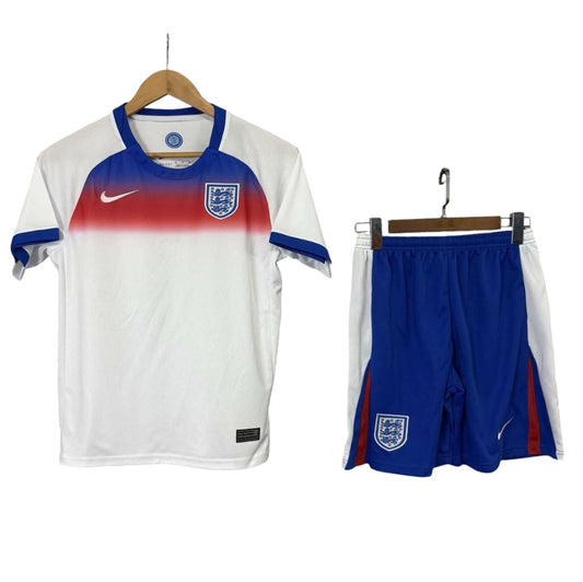 England Home Kids Kit 2025 - Retro Shirt Stories
