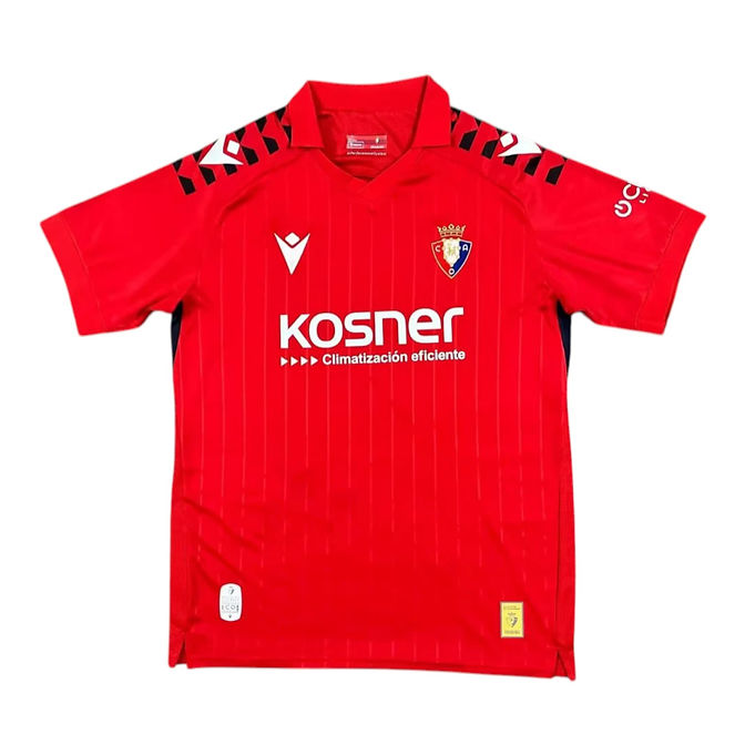 Osasuna Home Shirt 2025/2026 - Retro Shirt Stories