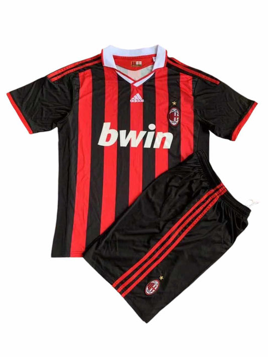 Retro AC Milan Home Kids Kit 2009/2010 - Retro Shirt Stories
