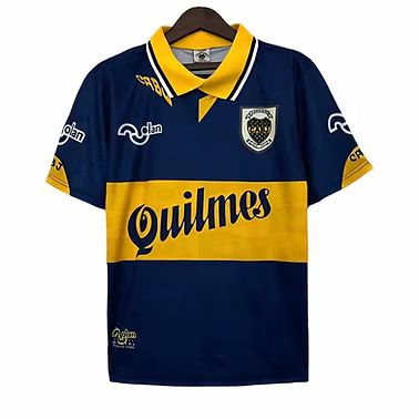 Retro Boca Juniors Home Shirt 1995/1996 - Retro Shirt Stories