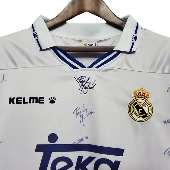 Retro Real Madrid Home Shirt 1994/1996 - Time Warp Kits