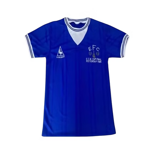 Retro Everton Home 1985 Shirt ECW Final Edition - Time Warp Kits