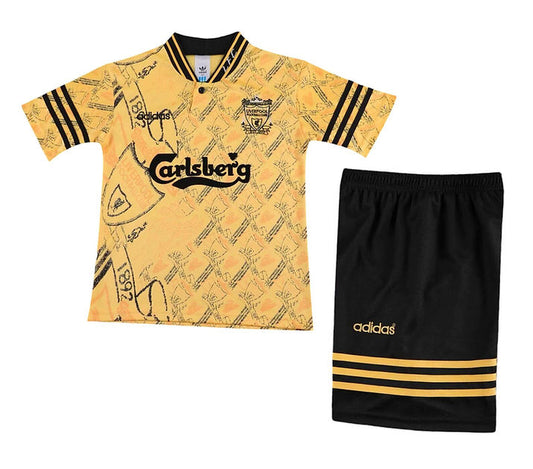 Retro Liverpool Away Kids Kit 1994/1996 - Retro Shirt Stories