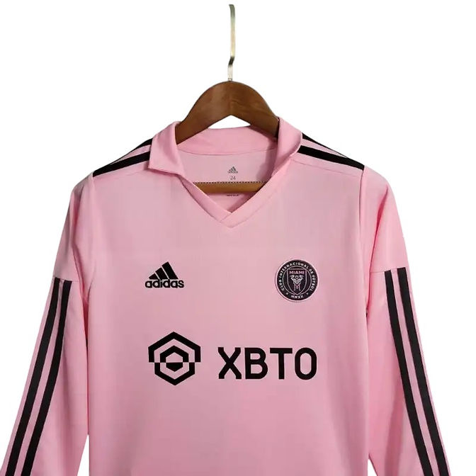Inter Miami LS Home Kids Kit 2023/2024 - Retro Shirt Stories