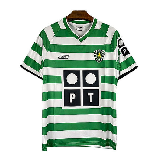 Retro Sporting Lisbon Home Shirt 2003/2004 - Retro Shirt Stories