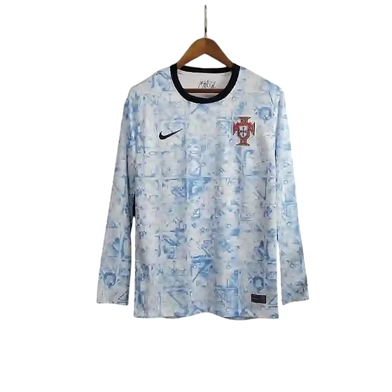 Portugal LS Away Shirt 2024 - Retro Shirt Stories