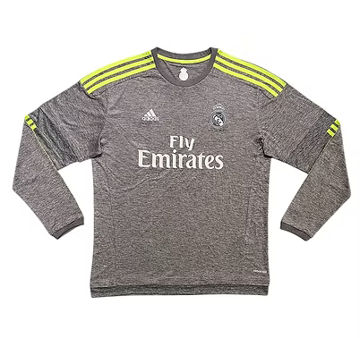 Retro Real Madrid LS Away Shirt 2015/2016 - Retro Shirt Stories
