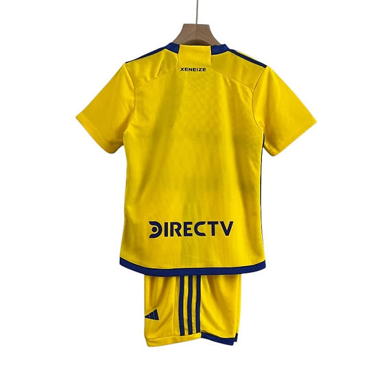 Boca Juniors Away Kids Kit 2023/2024 - Retro Shirt Stories