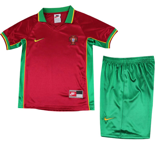 Retro Portugal Home Kids Kit 1998 - Retro Shirt Stories