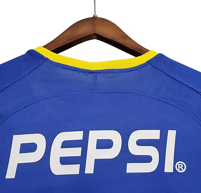 Retro Boca Juniors LS Home Shirt 2003/2004 - Retro Shirt Stories