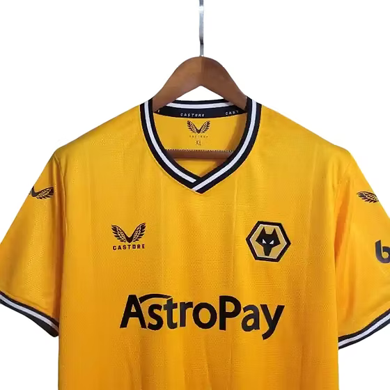 Wolves Home Shirt 2023/2024 - Retro Shirt Stories