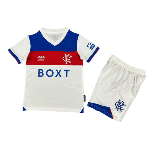 Rangers Away Kids Kit 2025/2026 - Retro Shirt Stories