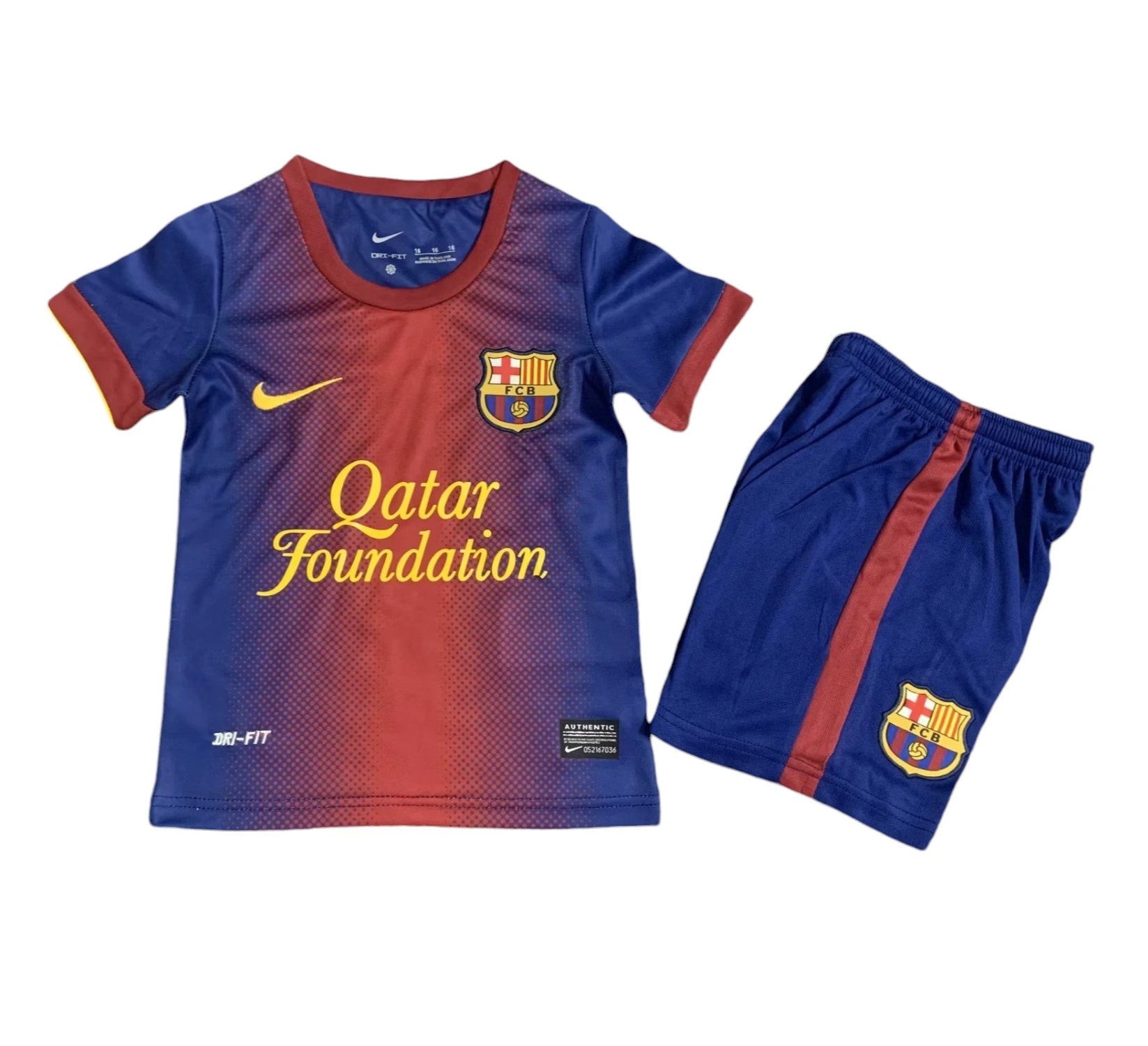 Retro Barcelona Home Kids Kit 2012/2013 - Retro Shirt Stories