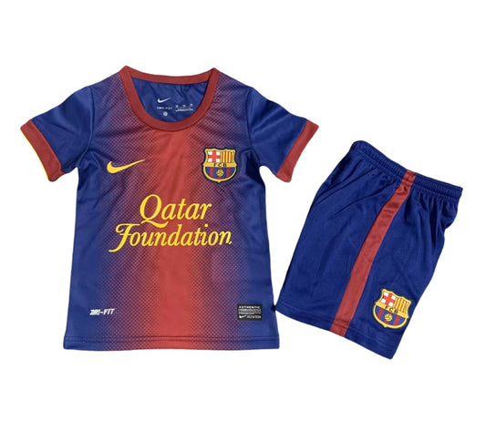 Retro Barcelona Home Kids Kit 2012/2013 - Retro Shirt Stories