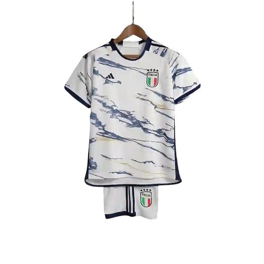 Italy Away Kids Kit 2023 - Retro Shirt Stories