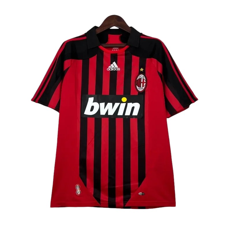 Retro AC Milan Home Shirt 2007/2008 - Retro Shirt Stories
