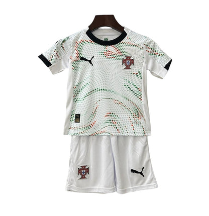 Portugal Away Kids Kit 2025 - Retro Shirt Stories