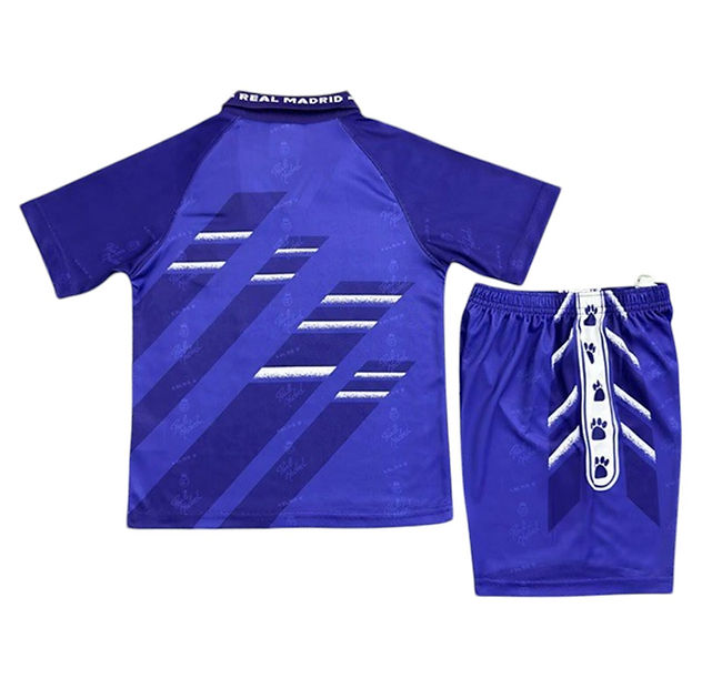 Retro Real Madrid Away Kids Kit 1994/1996 - Retro Shirt Stories