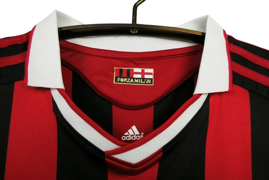 Retro AC Milan LS Home Shirt 2009/2010 - Retro Shirt Stories