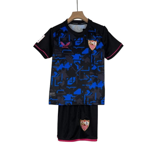 Sevilla 3rd Kids Kit 2023/2024 - Retro Shirt Stories