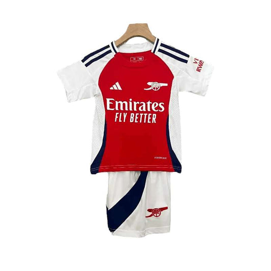 Arsenal Home Kids Kit 2024/2025 - Retro Shirt Stories
