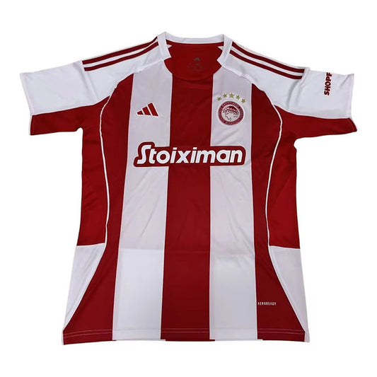Olympiacos Home Shirt 2025/2026 - Retro Shirt Stories