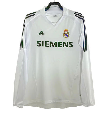 Retro Real Madrid LS Home Shirt 2005/2006 - Time Warp Kits