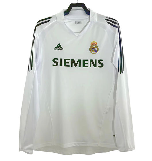 Retro Real Madrid LS Home Shirt 2005/2006 - Time Warp Kits
