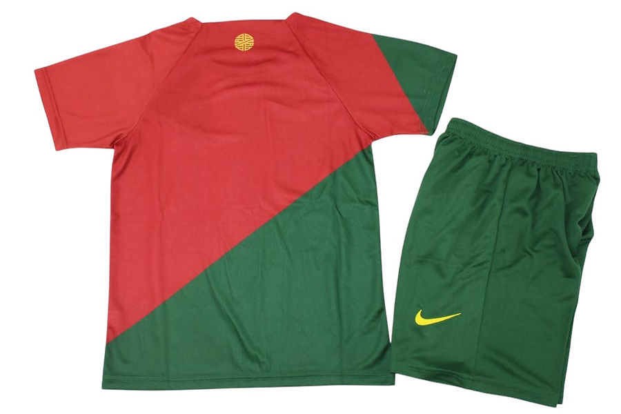 Portugal Home Kids Kit 2022 - Retro Shirt Stories