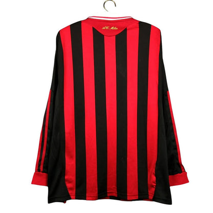 Retro AC Milan LS Home Shirt 2009/2010 - Retro Shirt Stories