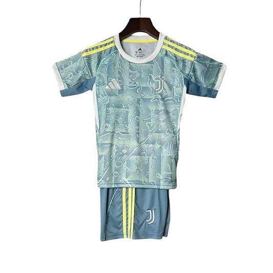 Juventus Away Kids Kit 2025/2026 - Retro Shirt Stories