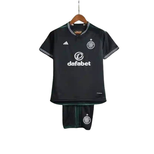 Celtic Away Kids Kit 2023/2024 - Retro Shirt Stories